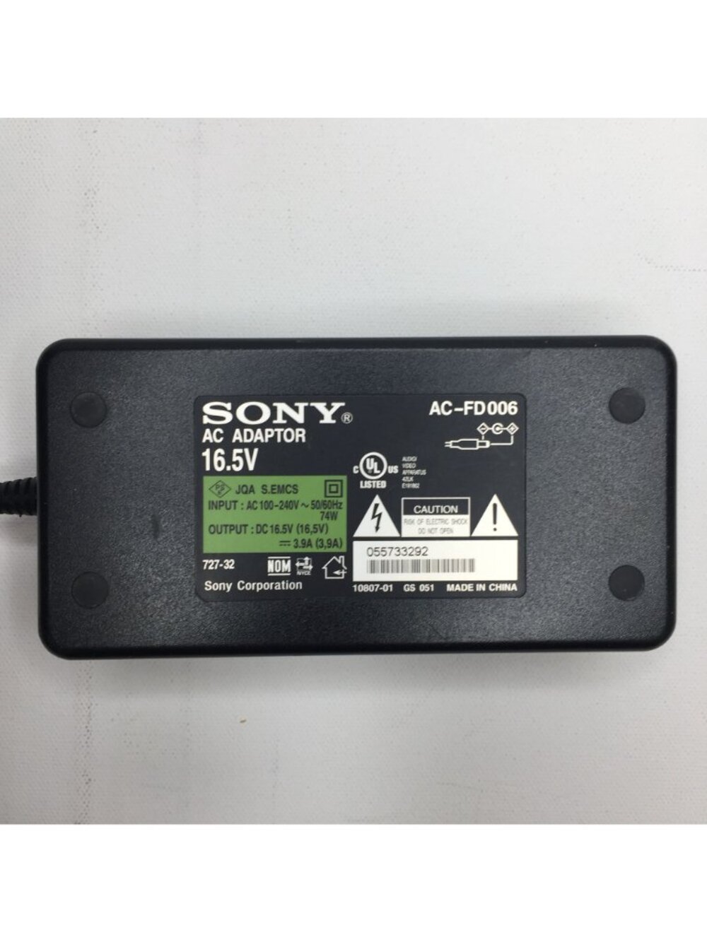 Sony 16.5V AC Adapter Model AC-FD006 Audio/Video Equipment Tested Working - Picture 2 of 9